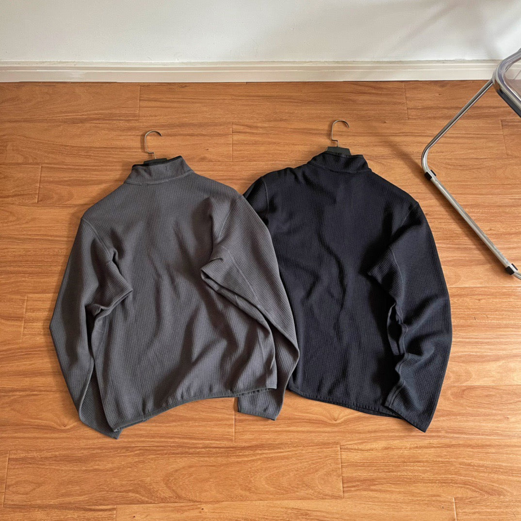 E3201#Half zip pullover sweatshirts