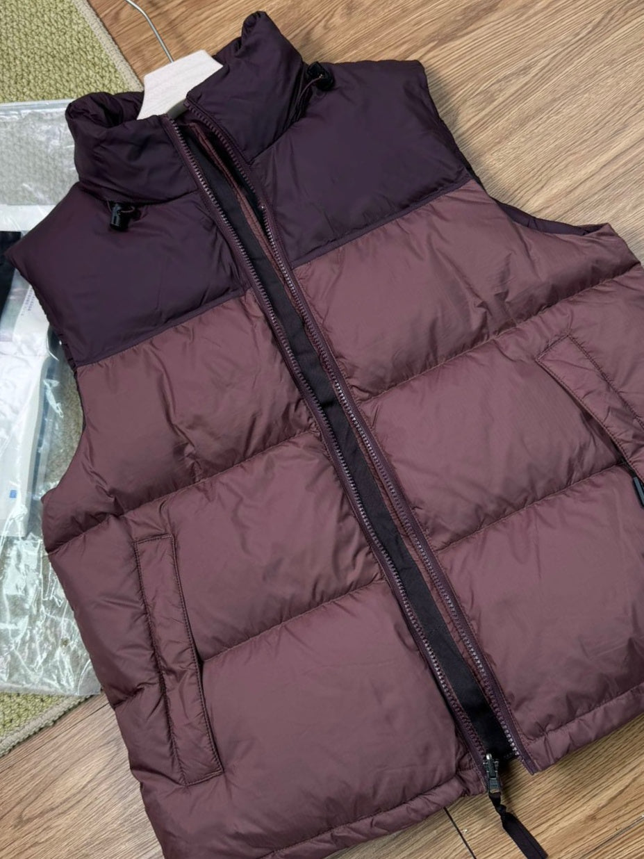 E3688# Unisex large size goose down vest