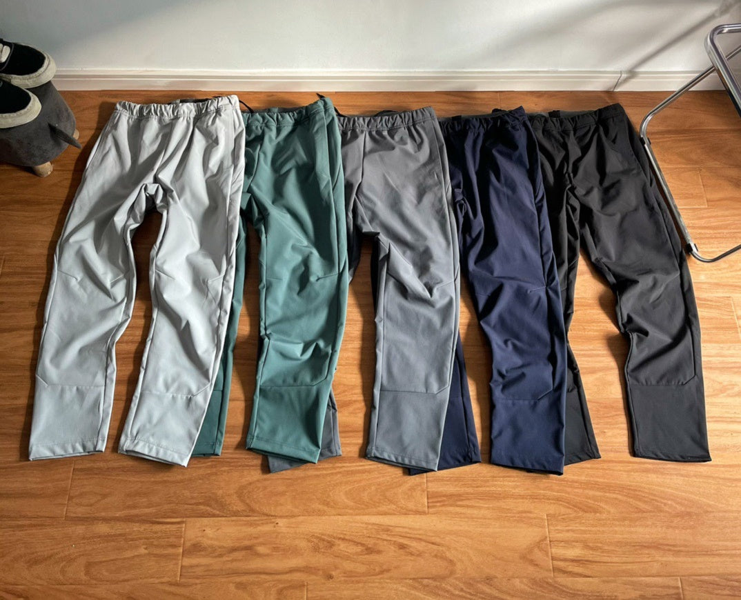 E3093# Men soft-shell waterproof pants