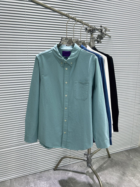 E3463#Unisex Denim Cloth Shirts