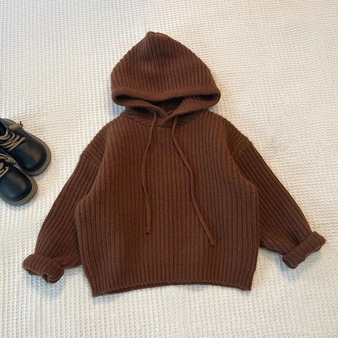 E2844# Kids Hooded Sweater