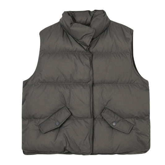 E4505#GX Cotton Down Vest