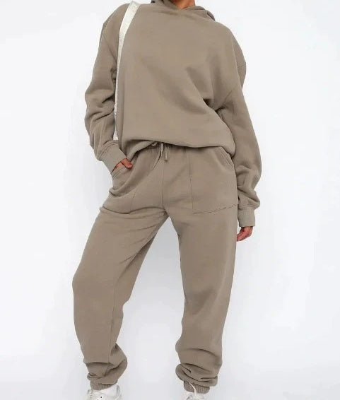 E4594-1# Women Foamed Hoodie Pants