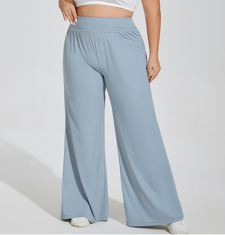 1610# Plus Bell Bottom Pants