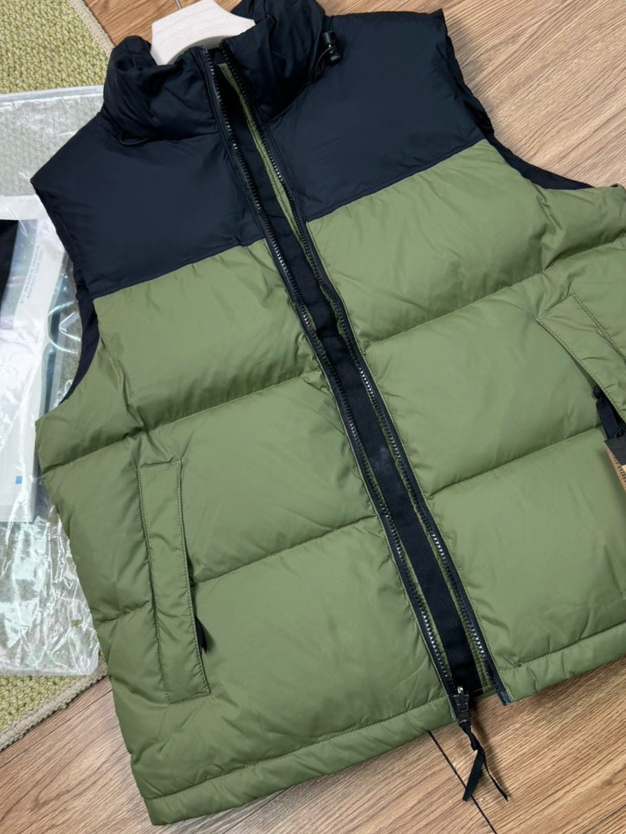 E3688# Unisex large size goose down vest